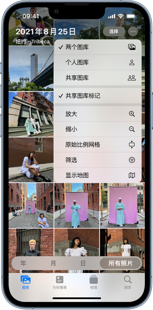鹿泉苹果手机维修分享升级 iOS 16.1 后，如何设置或加入 iCloud 共享照片图库 