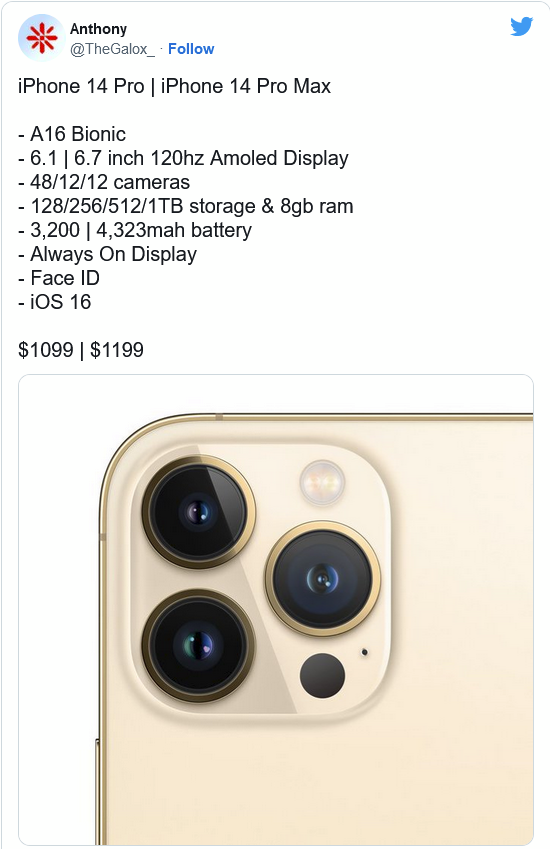 鹿泉苹果14维修分享iPhone 14全系涨价 