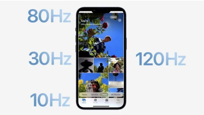 鹿泉苹果14维修分享iPhone 14有高刷吗 