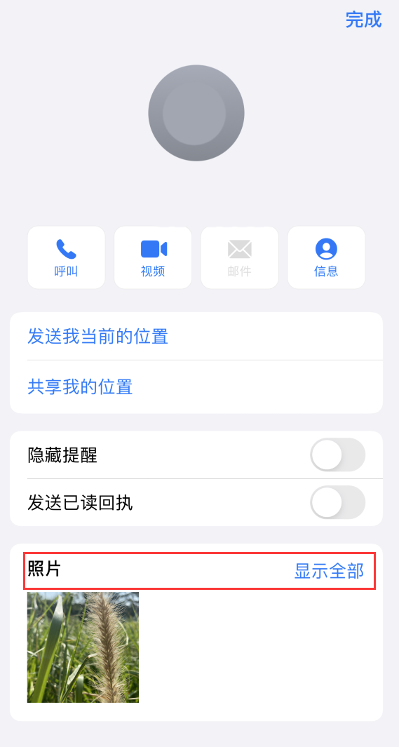鹿泉苹果手机维修分享如何快速查找 iMessage 信息中的图片等附件 